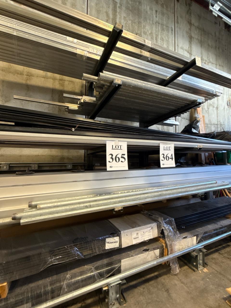 UNLINE CANTILEVER RACK 117” X 52” X 48”