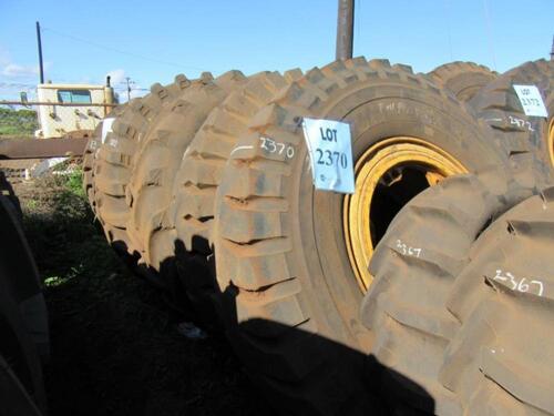 LOT (5) ASST'D USED TIRES 620/70R42, (FIELD EQUIPMENT YARD)