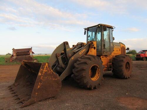 2009 JOHN DEERE 624K WHEEL LOADER, 7865 HRS., VIN/SERIAL:DW624KP625657, (HC&S No.3342)