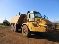 2004 CATERPILLAR 730 ARTICULATED WATER TRUCK, VIN/SERIAL:AGF01409, (HC&S No. 3353)