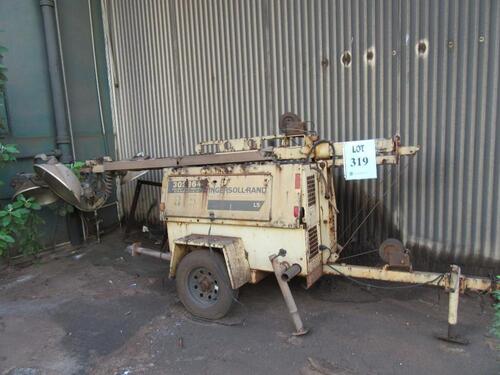 INGERSOLL-RAND PORTABLE LIGHT, MISSING PARTS, (TIRE SHOP)