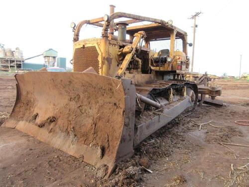 1981 CATERPILLAR D8K PLOW/DOZER/RIPPER, 7242 HRS., VIN/SERIAL:76V930, (HC&S No. 3231)