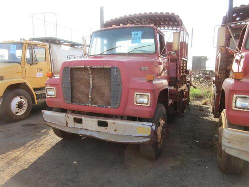 FORD L9000 SPRAY TRUCK, 59,533 MILES, VIN/SERIAL:1FDYW90LSPVA06367, (NO TITLE) (HC&S No. 553)