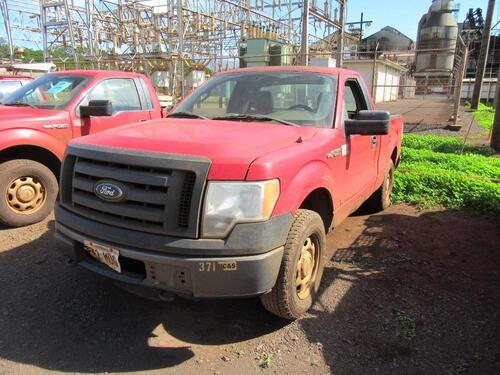 2010 FORD F150 PICKUP, 58,308 MILES, VIN:1FTMF1EW2AFD19319, LICENSE:562MDG, (FLAT TIRE), W/TITLE, (HC&S No.371)