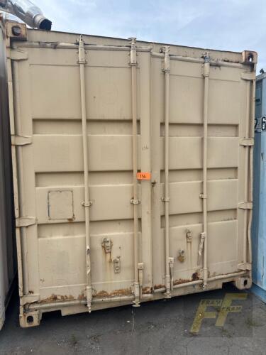 40ft Shipping /Storage Container W/ Side Roll Off Door