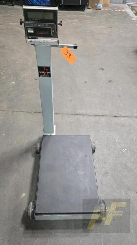 Cardinal-Detecto 204 Digital Platen Scale - 1000# Capacity