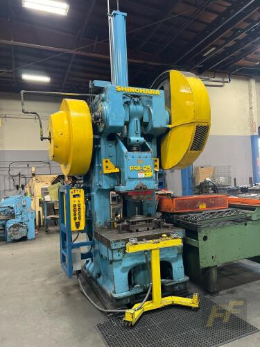 Shinohara PGA-125 Gap Frame Punch Press
