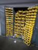 Global 2-Door Deep Door Bin Cabinet w/ Contents (Screws, Anchors & More)