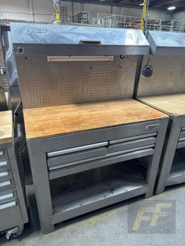 KOBALT 45in 3 Drawer Work bench Stainless