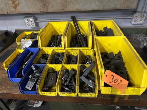 Asst'd Step Blocks Steel Triangular Serrated Angle Clamps