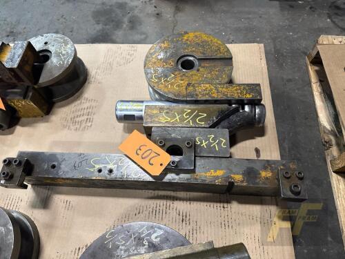 5 Piece Set Pines Bender Dies 2.5x5