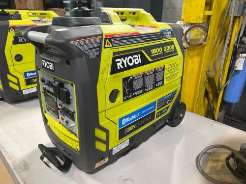 2022 Ryobi RYi2322VNM 2300W Bluetooth Inverter Generator, 1800W Running