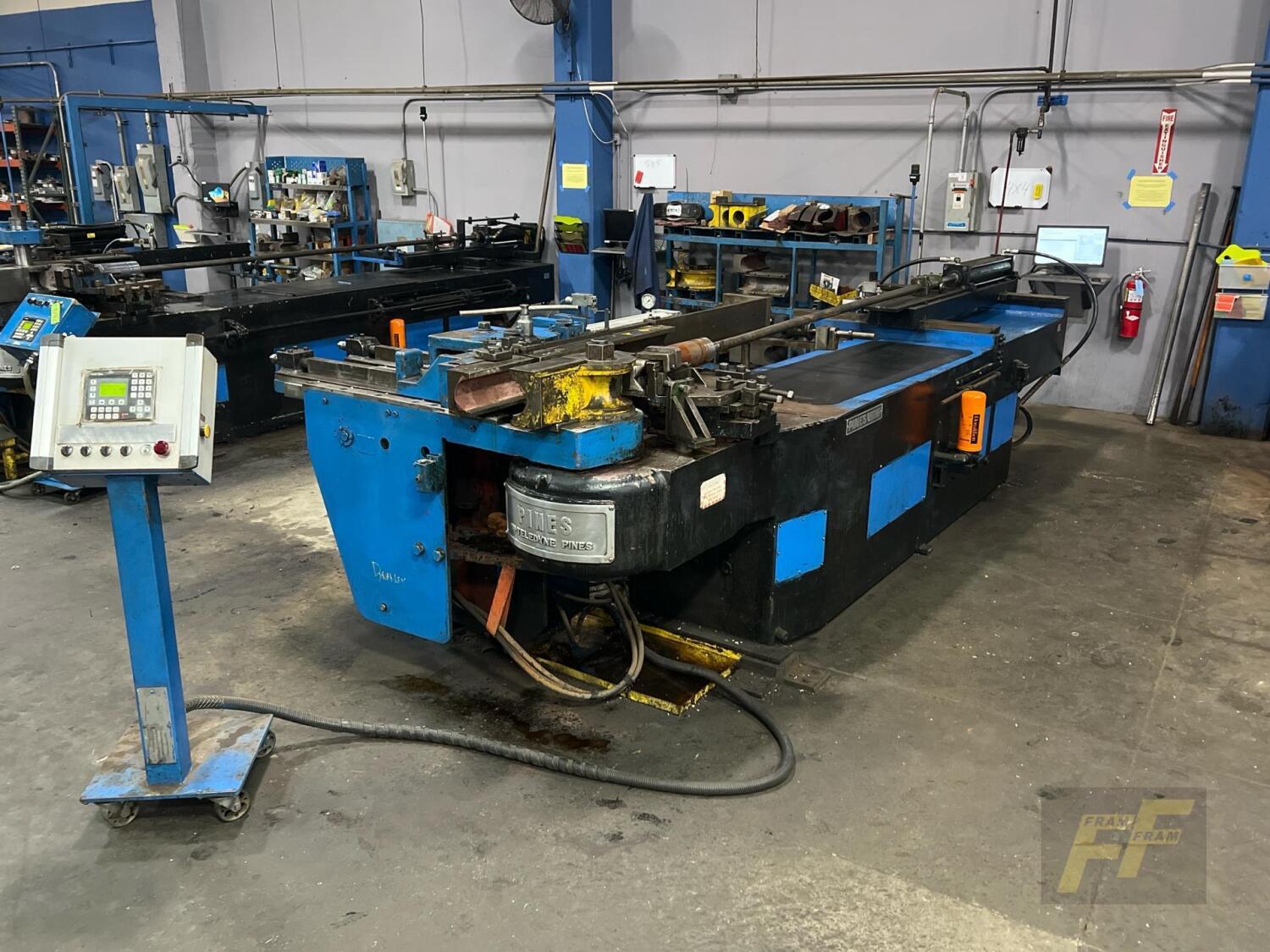 Pines #4 Series 11490 6 Rotary Hydraulic Bending Machine