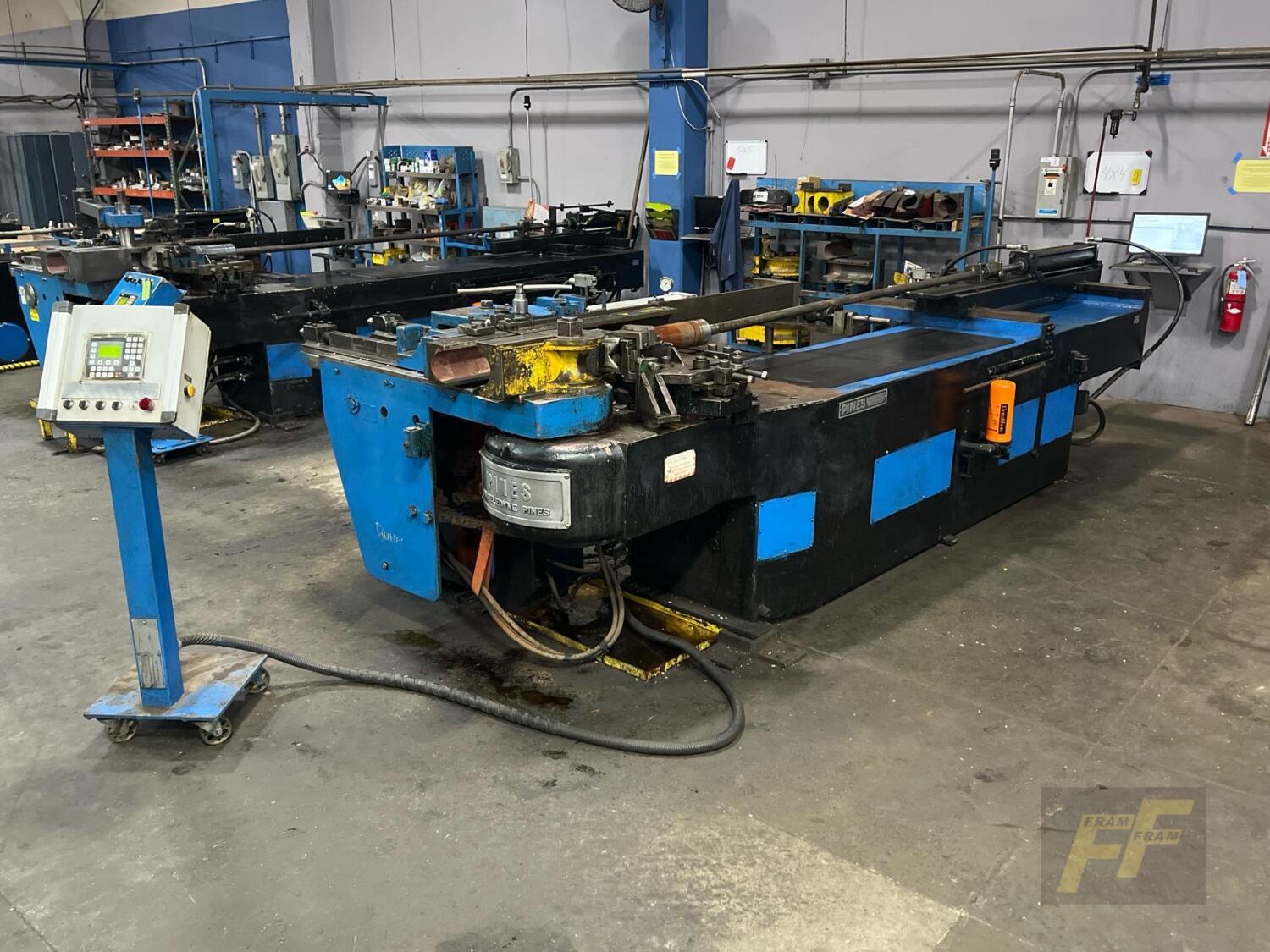 Pines Machine Pines #4 Series 11490 6 Rotary Hydraulic Bending Machine