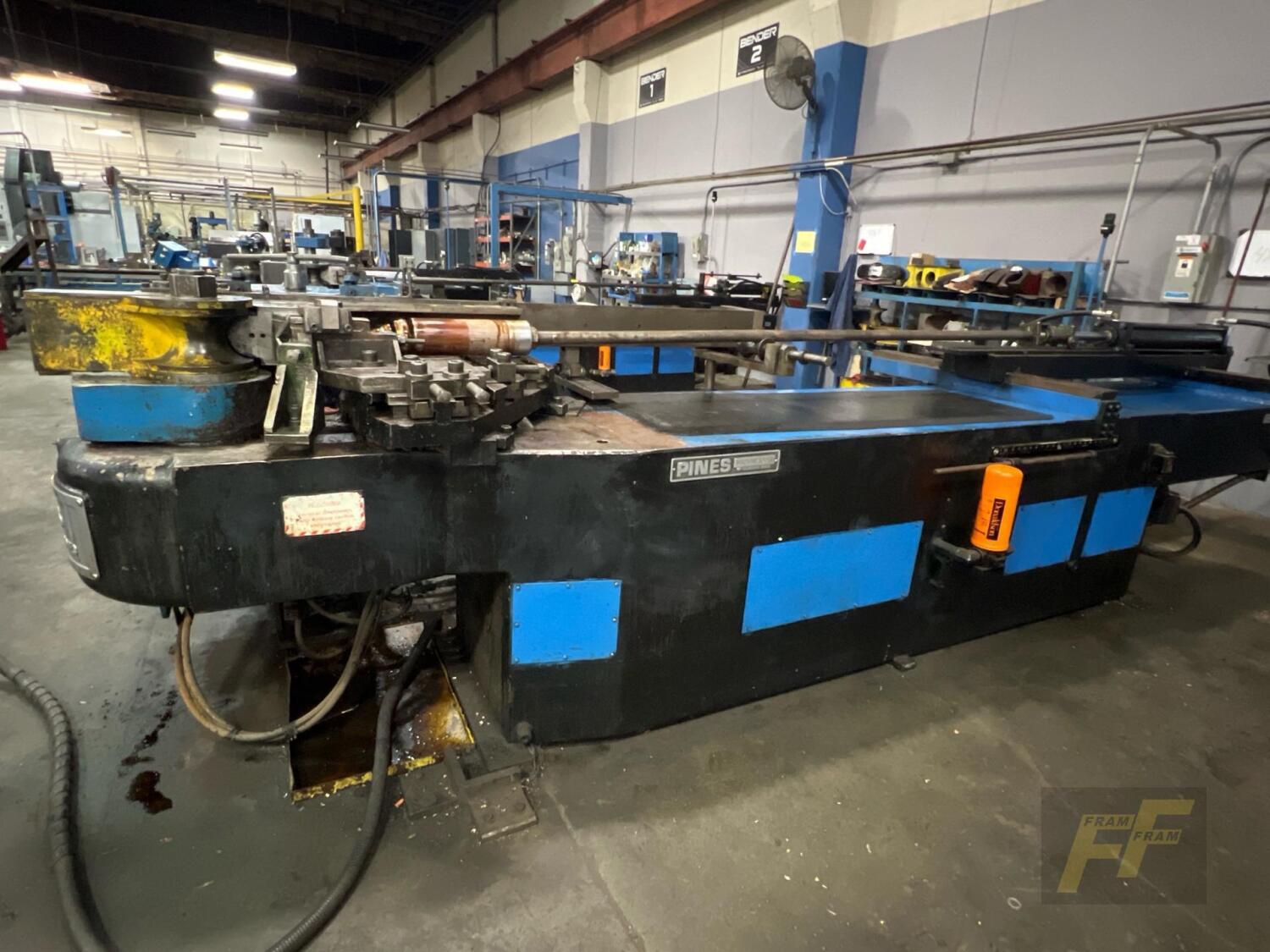 Pines Machine Pines #4 Series 11490 6 Rotary Hydraulic Bending Machine
