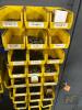 Global 2-Door Deep Door Bin Cabinet w/ Contents (Bearings, Bolts & More) - 5