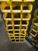 Global 2-Door Deep Door Bin Cabinet w/ Contents (Bearings, Bolts & More) - 7