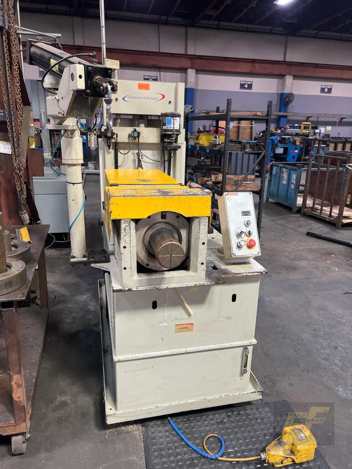Addison Mckee FM-150 ER End Forming Machine 6 w/ Tooling