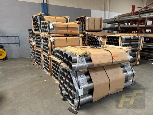 LOT OF 227 Pieces, Asst'd Carbon Steel Pipes