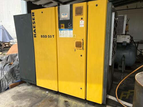Kaeser BSD-50T Rotary Screw Air Compressor Integrated Dryer