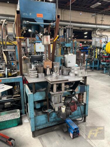 Vertical Hydraulic Tube Expander/End Former, 10HP Unit