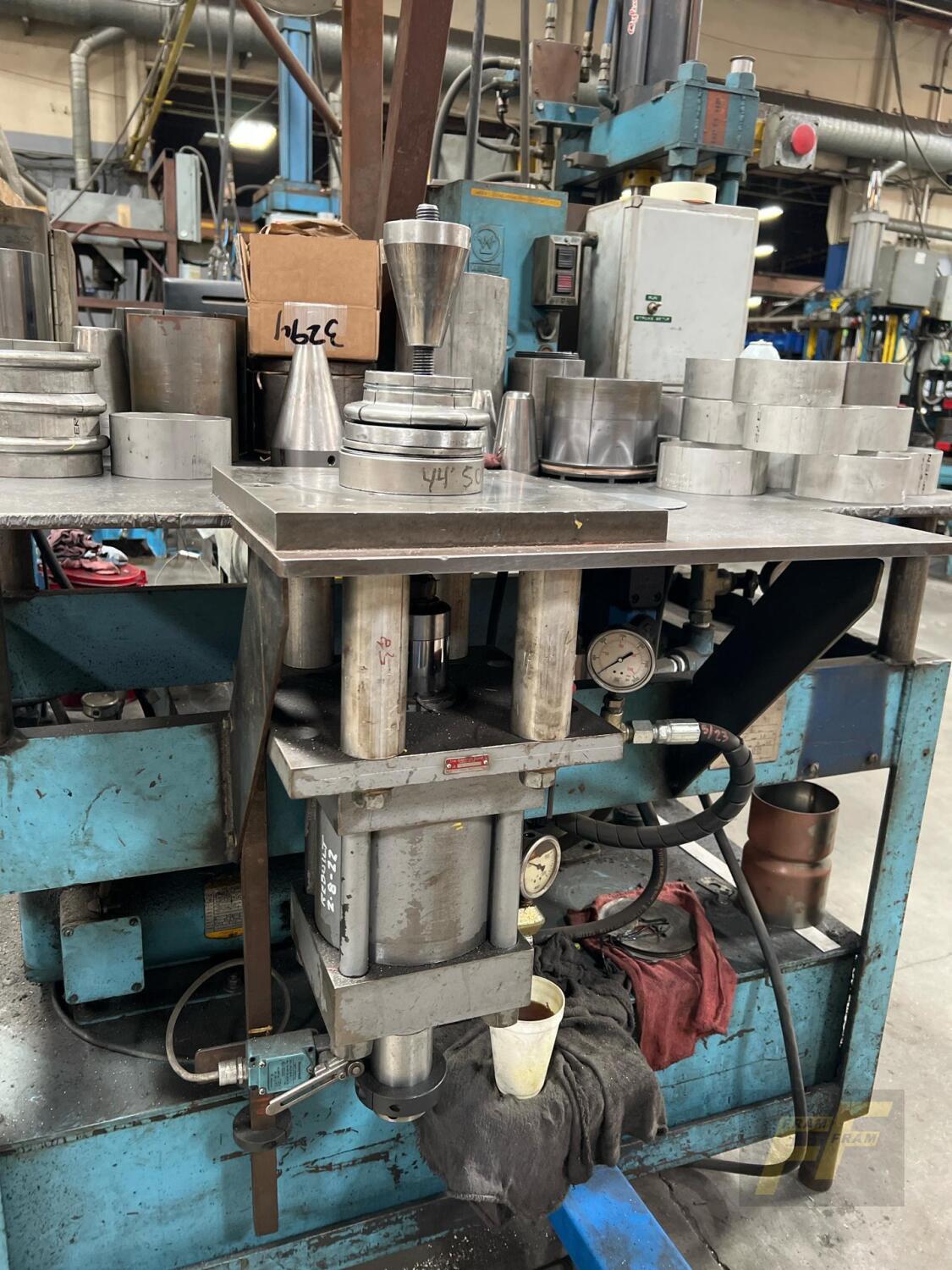 Vertical Hydraulic Tube Expander/End Former, 10HP Unit