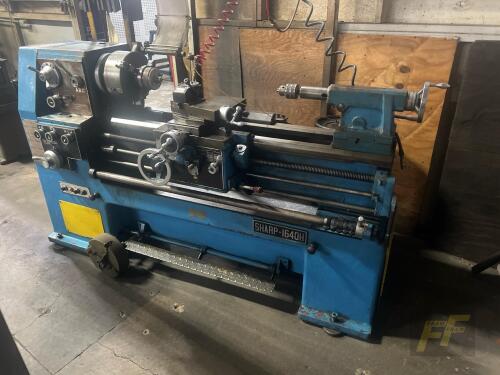 Sharp 1640H Gap Bed Engine Lathe