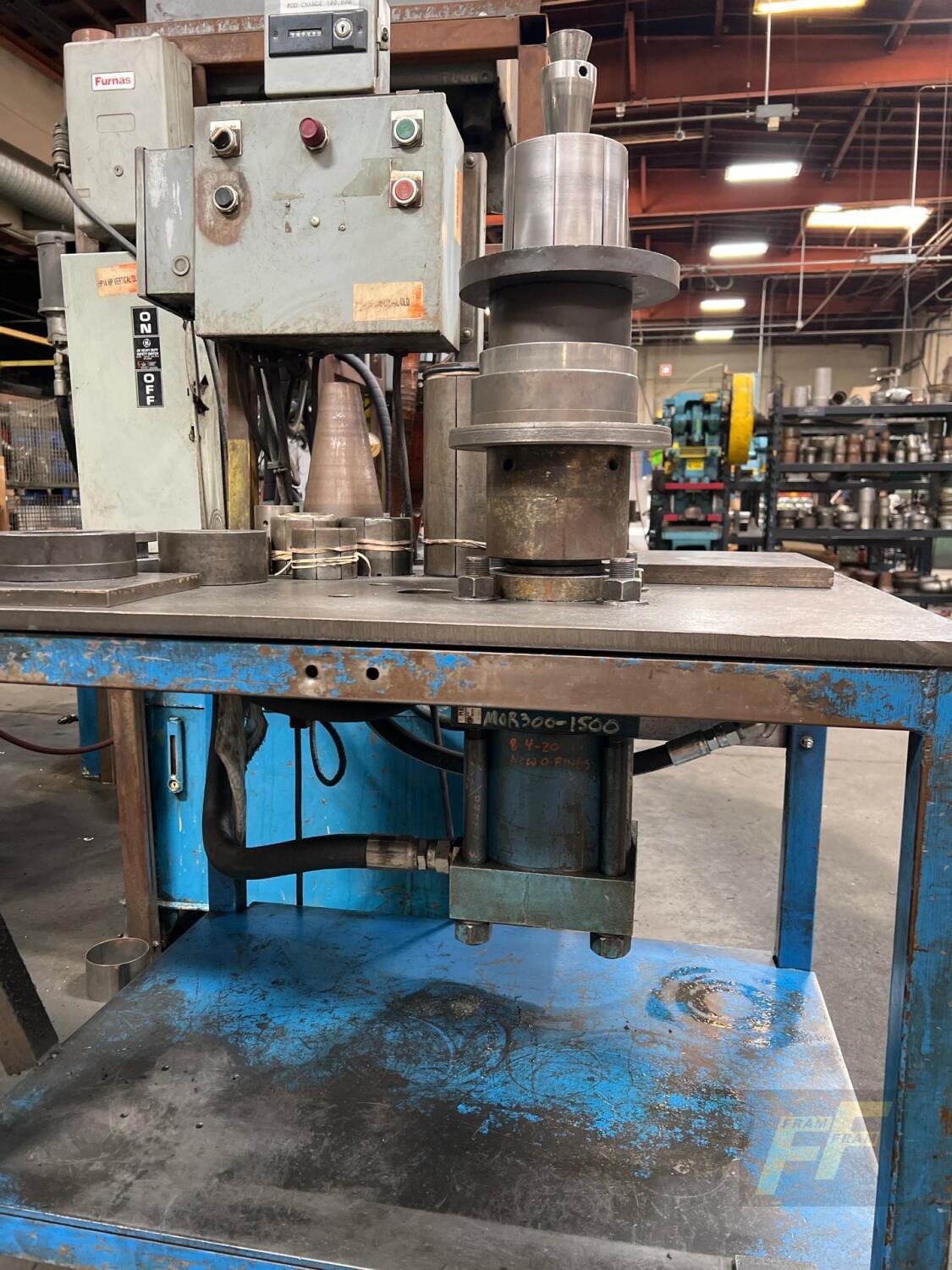Vertical Hydraulic Mandrel Type Tube Expander/End Former