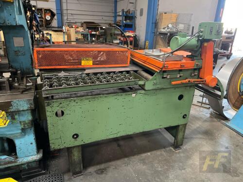 24" Powered Coil Straightener & Feeder