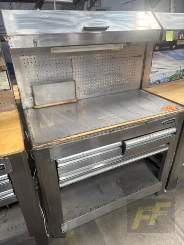 KOBALT 45in 3 Drawer Work bench Stainless