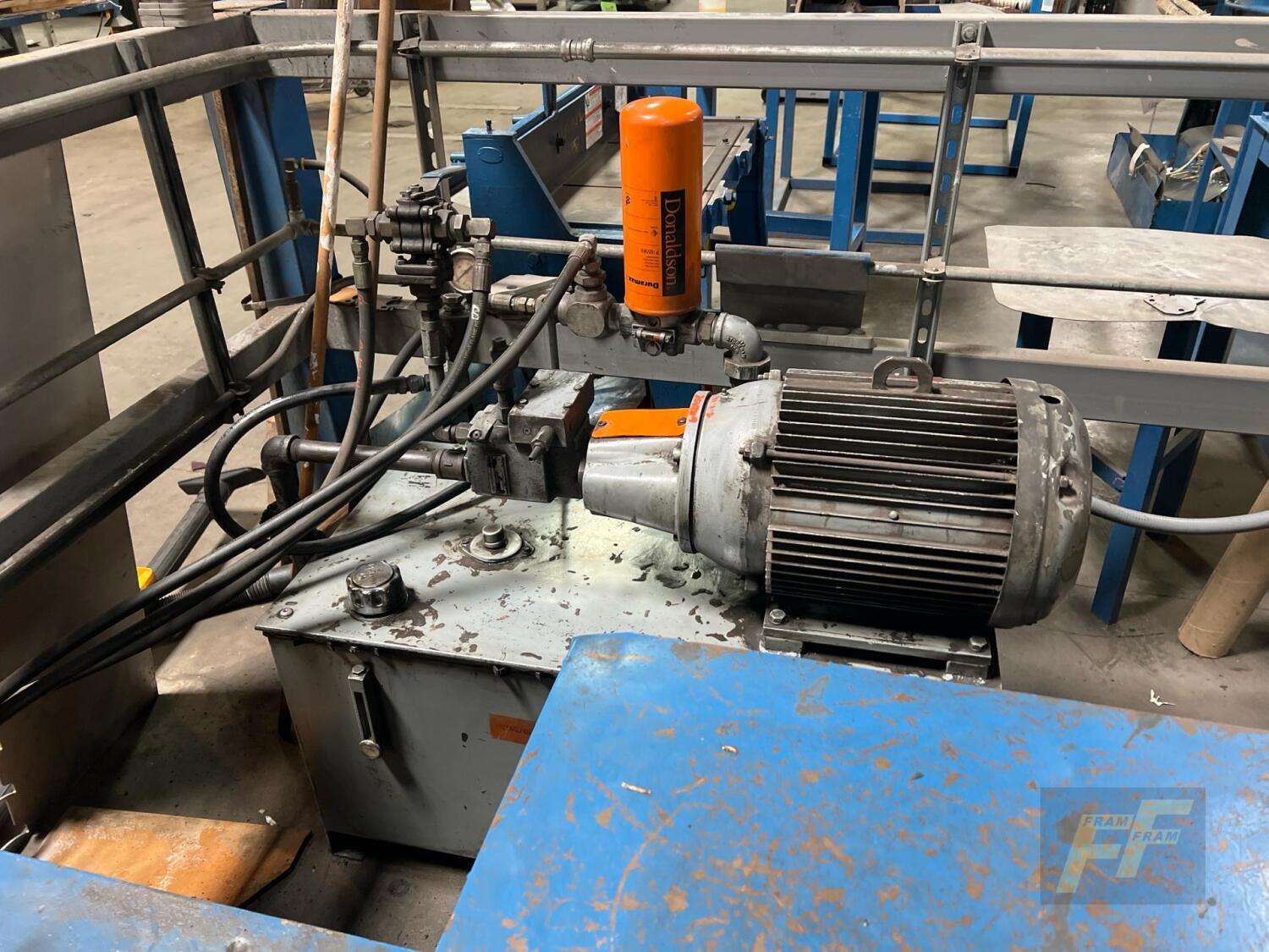 Manual Baffling Machine w/ Tooling