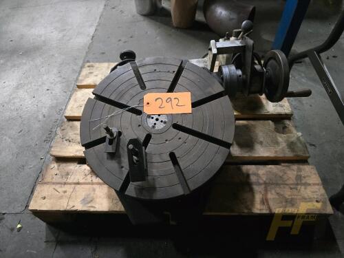 15in Rotary table