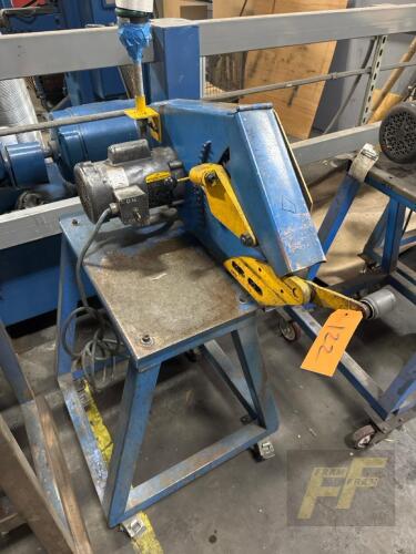 1/2-HP Belt Sander on H.D. Steel Cart - Single Phase