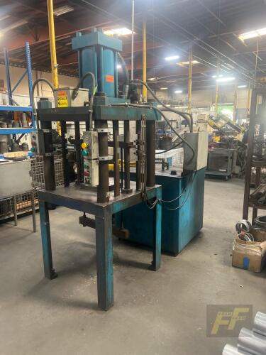 100-Ton Hydraulic 4-Post Press