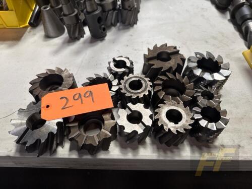 Asst'd Roughing shell End Mill bits