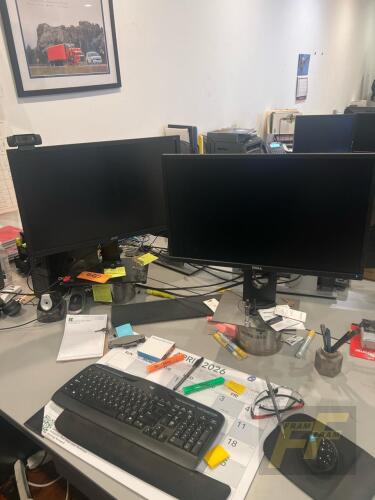 Dell Multiplex PC, 2 Monitors, Brother Printer