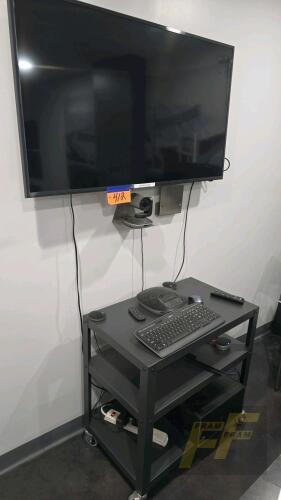 Video Conference System W/ Dell PC and 49in Samsung TV