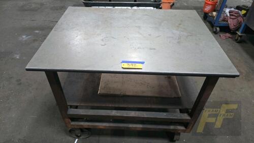 Welding Table, 48in x 36in, 1in Top
