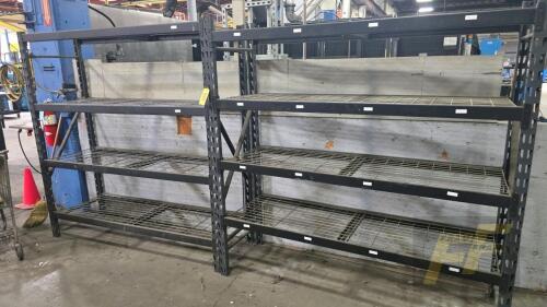 LOT OF 11 Storage Racks