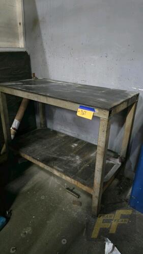 LOT OF 7 Asst'd Metal Work Tables