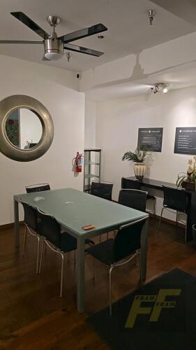 Glass Table, 8 Chairs, Coffee Table, Shelf Unit and Mirror