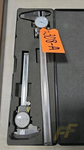 Set of 2 Dial Calipers