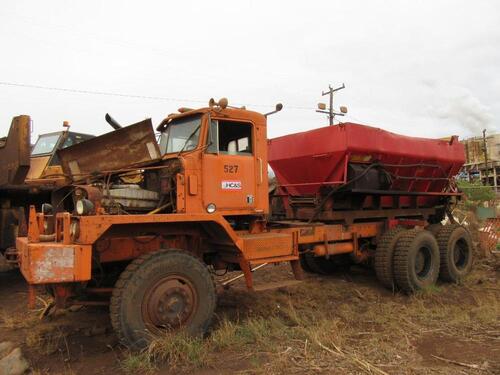 1980 KENWORTH C500 TRACTOR TRUCK, (ENGINE NEEDS REPAIR), (PARTS TRUCK), (NO KEY), VIN/SERIAL:K175555, (HC&S No. 527)