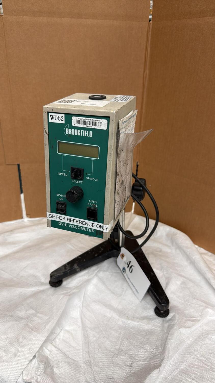 BROOKFIELD VISCOMETER MODEL: RVDVE