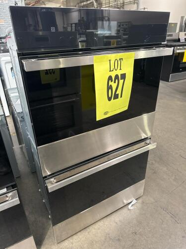 JennAir JJW2830IM00 30" Built-in Double Wall Oven featuring 10.0 cu ft total capacity, MultiMode&reg; Convection System, 4.3-Inch Full Color LCD Display, Halogen interior lighting, Glide Rack, Temperature Probe, Proofing Mode, Rapid Preheat, Sabbath Mode, Con