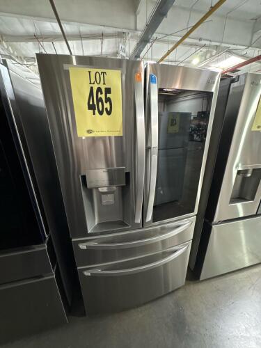 LG LRMVS3006S/02 4-Door French Door Refrigerator featuring 29.5 cu.ft. total capacity, InstaView&reg; Door-in-Door&reg;, Full-Convert&trade; Drawer, Dual Ice Maker with Craft Ice&trade;, Door Cooling+, Smart Cooling Plus&trade; System, Fresh Air Filter, LoDecibel&trade; Quiet Operation,