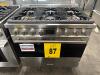 SMEG SPR36UGGX 36in FREESTANDING GAS RANGE 6 BURNERS SS, S/N- 731065 RETAIL $4999