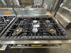 SMEG SPR36UGGX 36in FREESTANDING GAS RANGE 6 BURNERS SS, S/N- 731065 RETAIL $4999 - 2