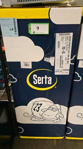 SERTA SER25 PERFECT DAY 10in MD MIB TWIN MATTRESS