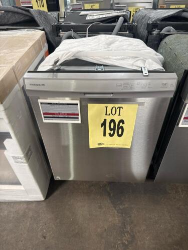 Frigidaire FDPC4314AS0A 24" Built-In Stainless Steel Dishwasher with 14 place settings, 54 dBA noise rating, MaxDry&trade; option, DishSense&trade; sensor, three spray arms, 240 kWh/year, 35" H x 24" W x 25" D (88.9 cm x 60.96 cm x 63.5 cm), electronic touch controls